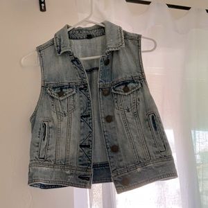 Jean jacket/vest